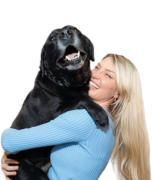 Finmatics_Frau_Hund
