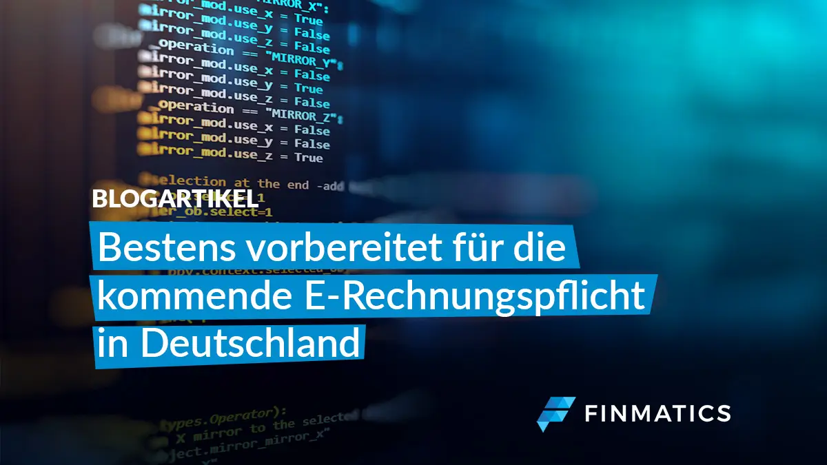 E-Rechnungspflicht in Deutschland