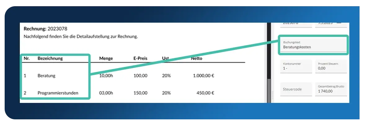 Buchungstext_LLM_Screenshot