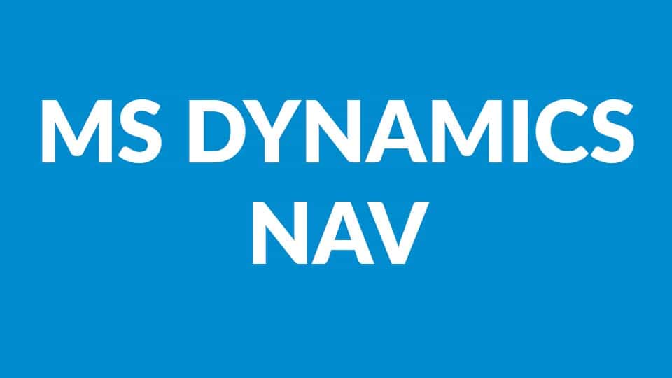 MSDYNAMICSNAV